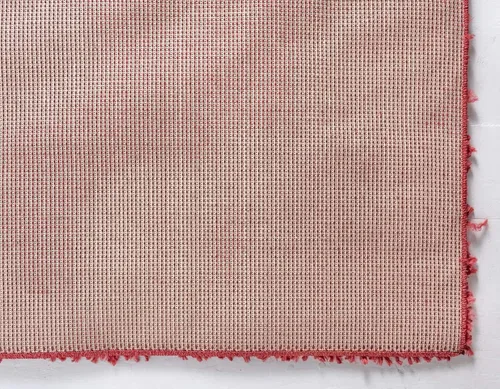Vista 464 de Unique Loom Colección Davos Shag - Alfombra Lino