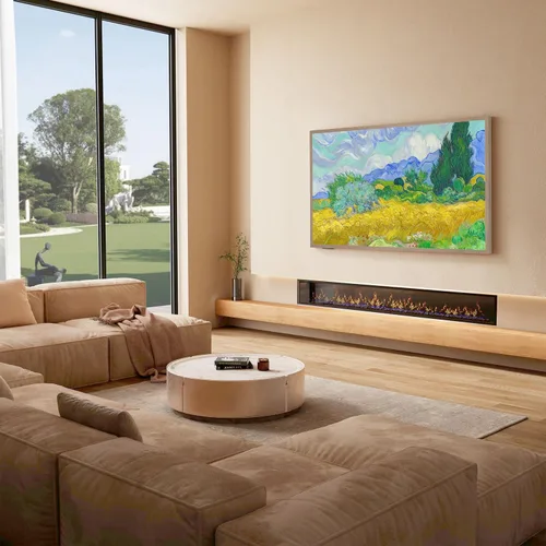 Vista 20 de Hisense Serie S7N CanvasTV QLED 4K de 85 pulgadas, Dolby Vision HDR Google Smart TV (85S7N, modelo 2025) - 144Hz, modo artístico, panel