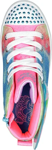 Vista 3 de Skechers Tenis unisex Twinkle Toes TWI-Lites 2.0-Butterfly Love Nitrate para niños