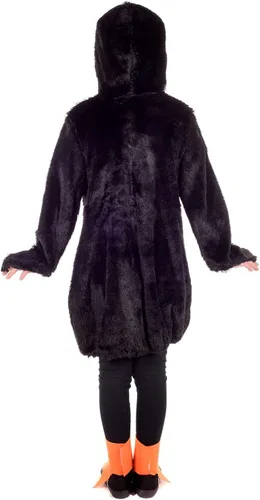 Vista 3 de fun shack Disfraz de pingüino para niños, diseño de animales, Navidad, Halloween, niñas, niños, personajes para niños, talla S, M, L, XL