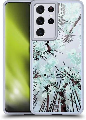 Vista 12 de Head Case Designs Funda de gel con diseño de hojas de otoño (protección de grado militar) compatible con Samsung Galaxy S21 Ultra 5G Autumn Leaves