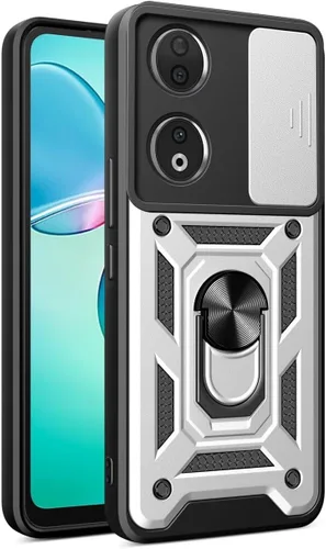 Vista 13 de Funda para Honor X7, Honor Play 30 Plus, funda de TPU + PC de grado militar, [soporte integrado] diseño de doble capa funda de protección resistente