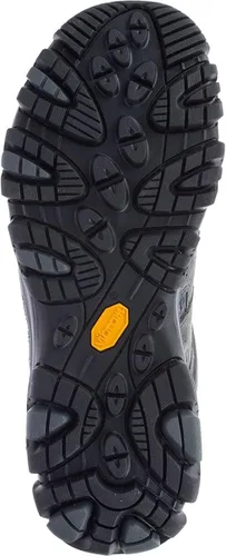 Vista 4 de Merrell Zapato de senderismo impermeable Moab 3 para hombre, Granite, 8.5 Wide