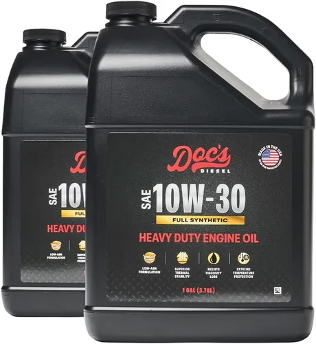 Vista 18 de Doc's Diesel 10W-30 - Aceite de motor diésel totalmente sintético de alta resistencia DOCS10W30 1 galón