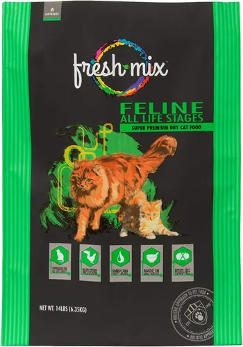 Vista 6 de ARTEMIS Fresh Mix - Alimento seco para perros – Receta de carne premium Nutrición Saludable Proteína Omega 3 6 Mediano Grande Adulto Cachorro All