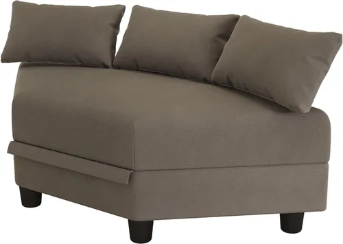 Vista 8 de LLappuil Par modular de sofá modular con respaldo y reposabrazos laterales para sofá modular convertible, sofá modular y reposabrazos lateral