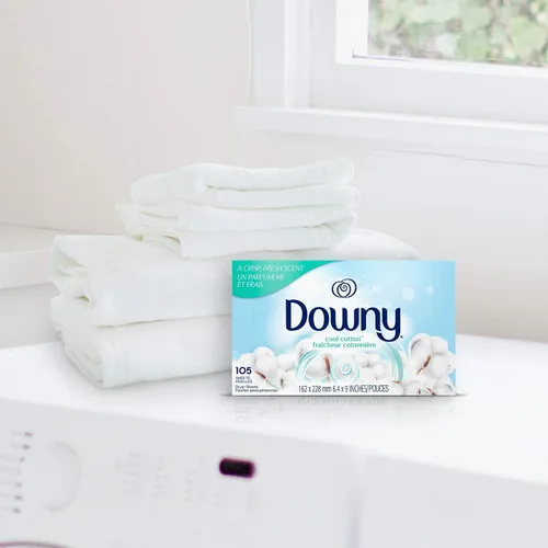 Vista 7 de Downy Hojas para secadora suavizantes de tela, April Fresh, 240