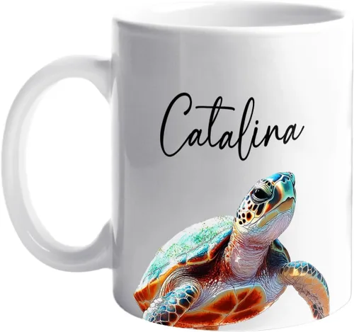 Vista 19 de Tazas de café de alpaca personalizadas elige nombre, regalos para hombres, mujeres, amantes de las alpacas, taza de café personalizada con acento