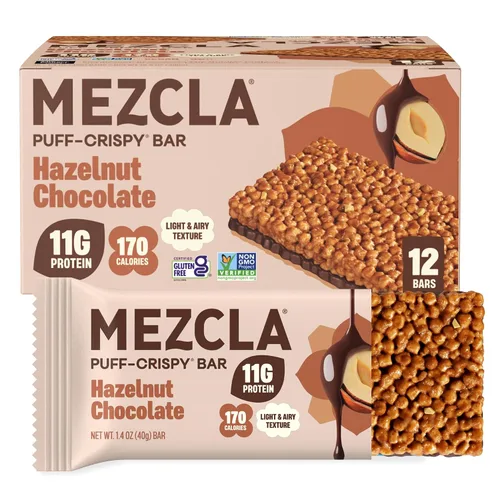 Vista 9 de Mezcla Barritas veganas crujientes de pretzel de chocolate, 0.39 oz
