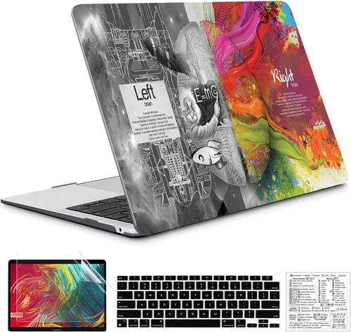 Vista 37 de Funda compatible con MacBook Air de 13 pulgadas 2022, 2021-2018 A2337 M1 A1932 A2179, carcasa de plástico duro duradero, cubierta de teclado