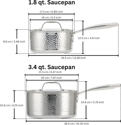 Vista 2 de Juego de utensilios de cocina de acero inoxidable prémium de 9 piezas apto para horno y lavavajillas
