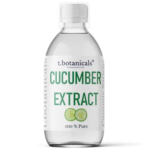 Vista 10 de t.botanicals Extracto de pepino puro, glicerito líquido, suero sin alcohol para mascarilla de lavado facial, formulaciones cosméticas corporales