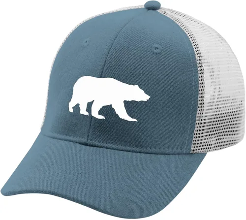 Vista 2 de devor Baseball Cap Bear Baseball Cap for Men Graphic Hats Adjustable
