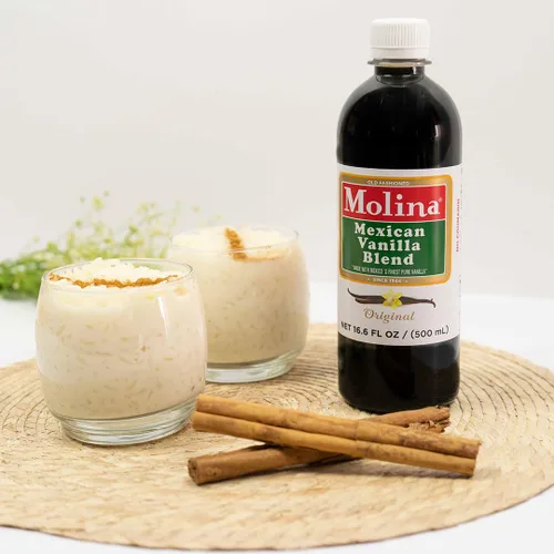 Vista 5 de Molina Mezcla de Vainilla 16.6 onzas líquidas (500ml)
