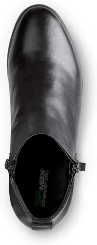 Vista 5 de SR Max Reno, zapatos de trabajo para mujer, color negro, estilo demi, puntera suave y resistente