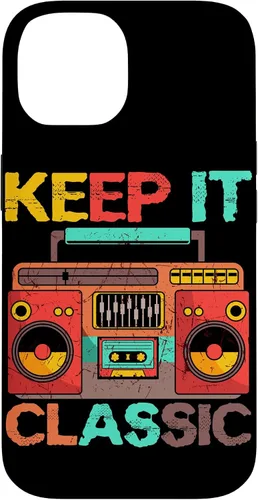 Vista 4 de Keep It Classic Radio 80s 90s Retro Vintage Cassette Player Funda para iPhone 17