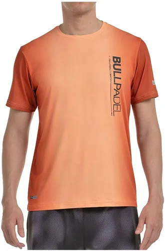 Vista 5 de Bullpadel Camiseta MUROS 2025 Camiseta tecnológica de alto rendimiento para hombre Diseño de sublimación degradado con impresiones reflectantes