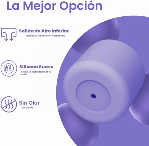 Vista 4 de 2 botas de silicona para botella de agua Owala de 24 onzas, 32 onzas, 40 onzas, funda protectora antideslizante para botellas de agua de acero