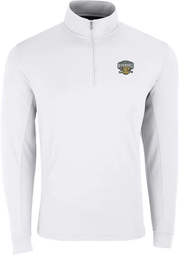 Vista 30 de Vantage Apparel Jersey con cremallera de un cuarto de béisbol de la liga menor