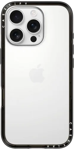 Vista 12 de CASETiFY Funda compacta para iPhone 15 [delgada y elegante/compatible con Magsafe / 4 pies 2X protección contra caídas de grado militar] - Negro