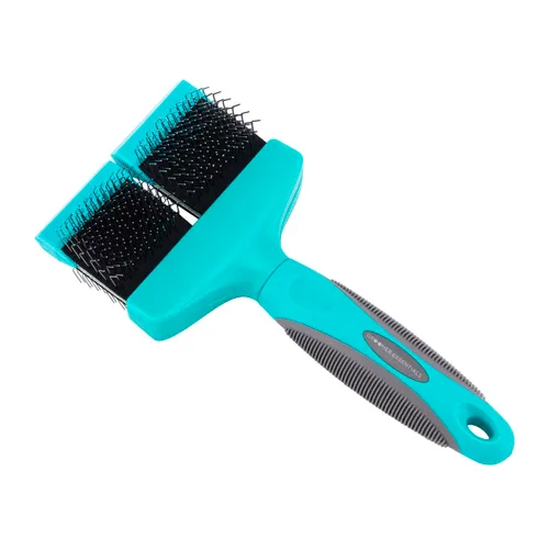 Vista 9 de Groomer Essentials Cepillo flexible deslizante - Individual/Extra Firme