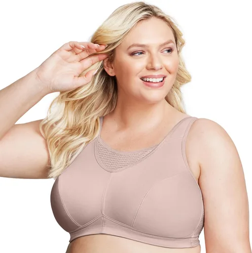 Vista 3 de Glamorise Women's Plus Size No-Bounce Camisole Sports Bra Wirefree #1067