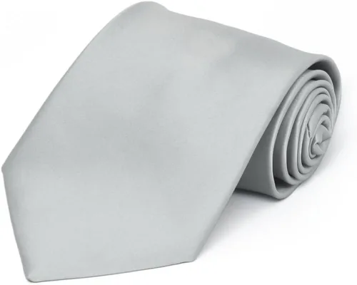 Vista 41 de tiemart Corbata de color sólido prémium Negro