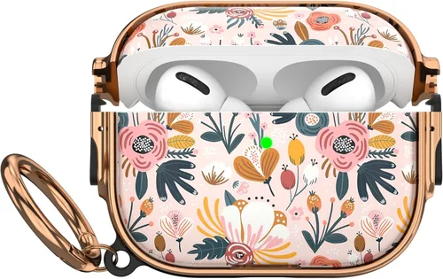 Vista 63 de Maxjoy Funda para AirPods 3 con cerradura, funda protectora rígida de 3ª generación para AirPod de 3ª generación para mujeres y hombres con llavero