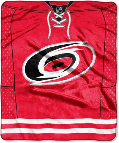 Vista 56 de Northwest NHL Unisex-Adult Raschel Throw Blanket rojo (Inspired)