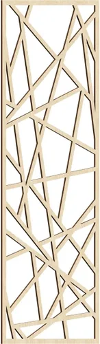 Vista 18 de Conway Paneles de pared decorativos de madera con calado, 9 3/8 pulgadas de ancho x 24 3/8 pulgadas de alto x 1/4 de alto, aliso