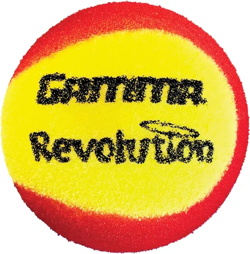 Vista 2 de GAMMA Sports Revolution - Pelota de espuma, velocidad reducida, gran tamaño, rebote medio, pelotas de tenis de entrenamiento y práctica para niños