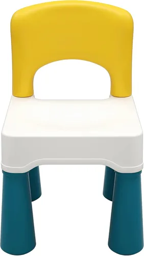 Vista 12 de burgkidz Silla de Plástico para Niños Pequeños, Silla para Niños Duradera y Ligera, Asiento de 9.3" de Altura, Uso en Interiores o Exteriores