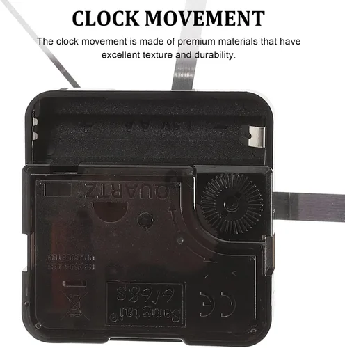 Vista 5 de Reemplazo del mecanismo del reloj, reemplazo del mecanismo de movimiento del reloj de cuarzo, repuesto de piezas de reparación de bricolaje a