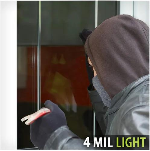 Vista 5 de FDB s4mb50 Película para ventana de seguridad y sol Control 4 mil Negro 50 (Luz)