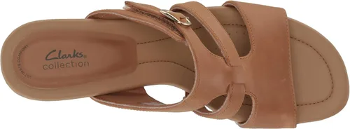 Vista 5 de Clarks Sandalia Desirae con tacón de palma para mujer