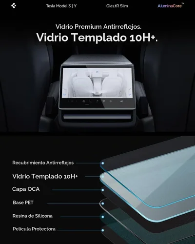 Vista 3 de Spigen Screen Protector Matte for Model 3 (2024-2026), Model Y (2025-2026)