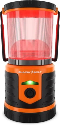 Vista 6 de Linterna recargable USB resistente de Blazin Bolt Banco de energía de 6000mAh 400 lúmenes 400 horas de luz 6 modos Para camping