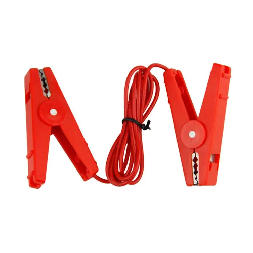 Vista 4 de cable puente para valla eléctrica, conector Energizer y alambre para cercado, Verde-1, 1