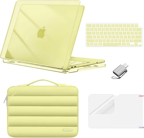 Vista 17 de MOSISO Compatible con MacBook Neo Case 13 pulgadas 2026 A3404 A18 Pro Chip Índigo