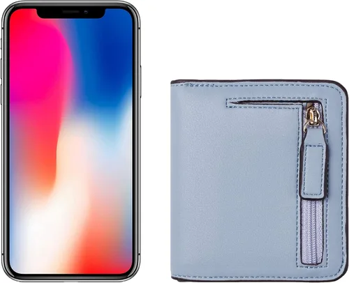 Vista 9 de Toughergun - Monedero de piel auténtica para hombre