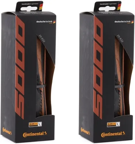 Vista 6 de Continental Grand Prix 5000 - Road Bike Tire The Best Allrounder in the Field - BlackChili, Vectran Breaker, LazerGrip, Active Comfort Technology