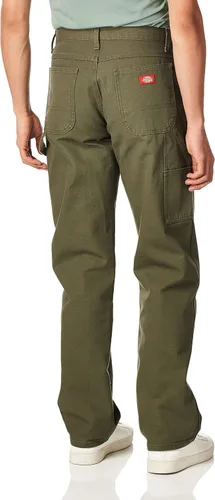 Vista 3 de Dickies Men's Relaxed Fit Straight-Leg Duck Carpenter Jean