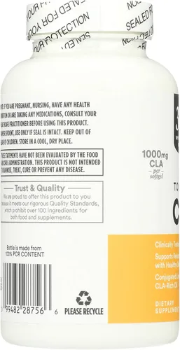 Vista 4 de 365 by Whole Foods Market, CLA (Tonalin) 1300 mg, 90 ct