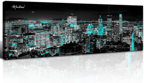 Vista 12 de Arte de Pared de Arizona para Oficina Decoración Negro y Blanco Imágenes de Paisaje Urbano de Tucson para Dormitorio Impresiones en Lienzo