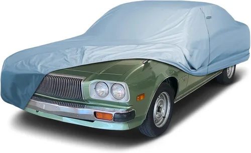 Vista 51 de iCarCover Funda de automóvil personalizada para Mazda 1200 (1970), impermeable, para todo tipo de clima, lluvia, nieve, UV, protector solar