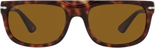 Vista 2 de Persol PO3271S - Gafas de sol rectangulares HavanaGris Oscuro Polarizado