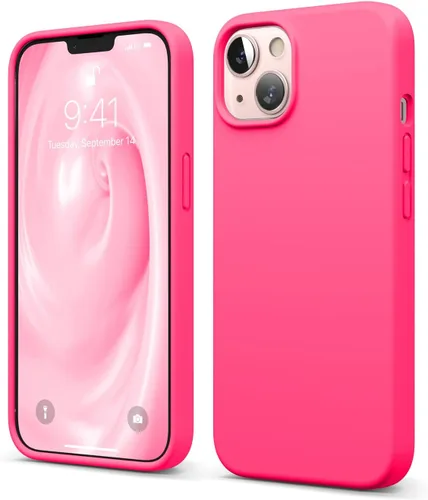 Vista 25 de elago - Carcasa de silicona líquida prémium para iPhone 13 Full Body Screen Camera Protective Cover, Shockproof, Slim Phone Case, Anti-Scratch