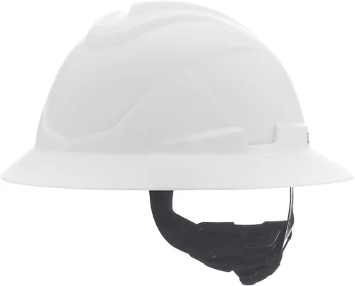 Vista 11 de MSA V-Gard C1 Casco de Ala Completa con Barrera Térmica de Enfriamiento ReflectIR y Suspensión Fas-Trac III - Utiliza Características