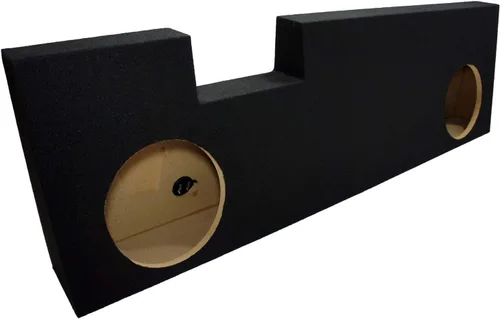 Vista 8 de American Sound Connection Compatible con Ford F250 F350 Super Crew Truck Alpine SWT-10S4 Dual 10 Sub Box 2001-2014 con amplificador S-A60M y kit