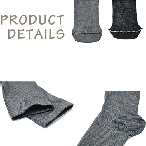 Vista 3 de 6 pares de calcetines de compresión unisex para hombres y mujeres 15-20 mmHg ajuste atlético